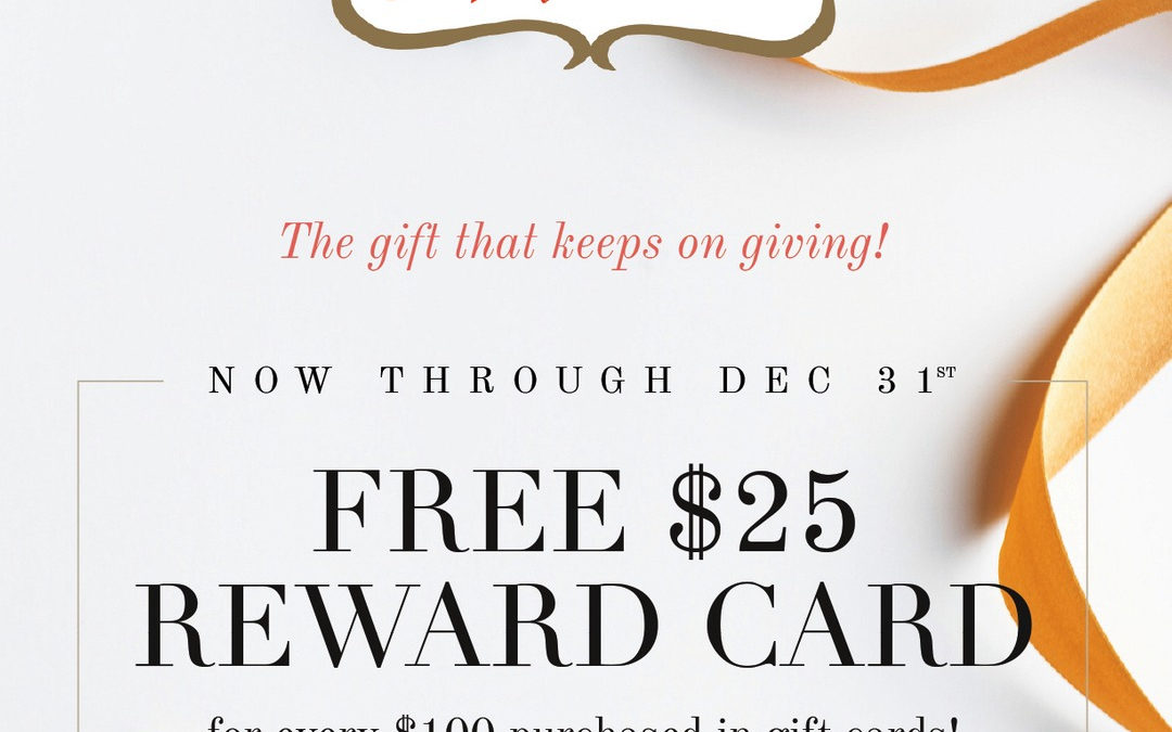 Give the Gift of a Gene & Georgetti Gift Card This Holiday Season!