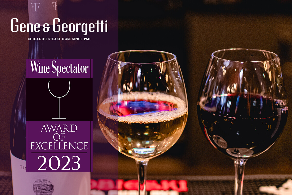 Wine Spectator’s 2023 Award Of Excellence Gene And